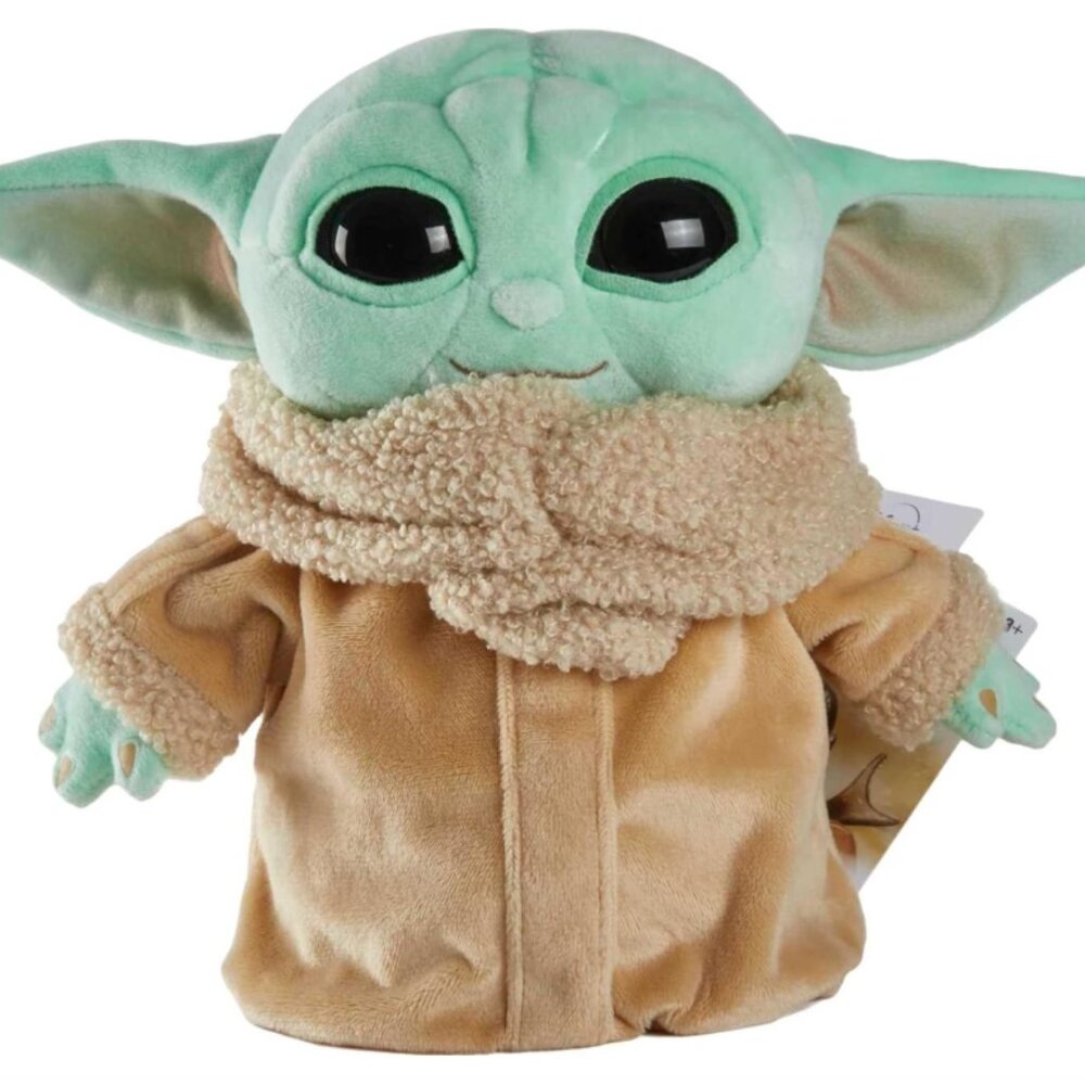 NEW Mattel Star Wars Grogu Plush Toy, 8-inch The Mandalorian